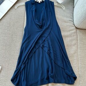 Extremely soft navy blue ella moss tank top